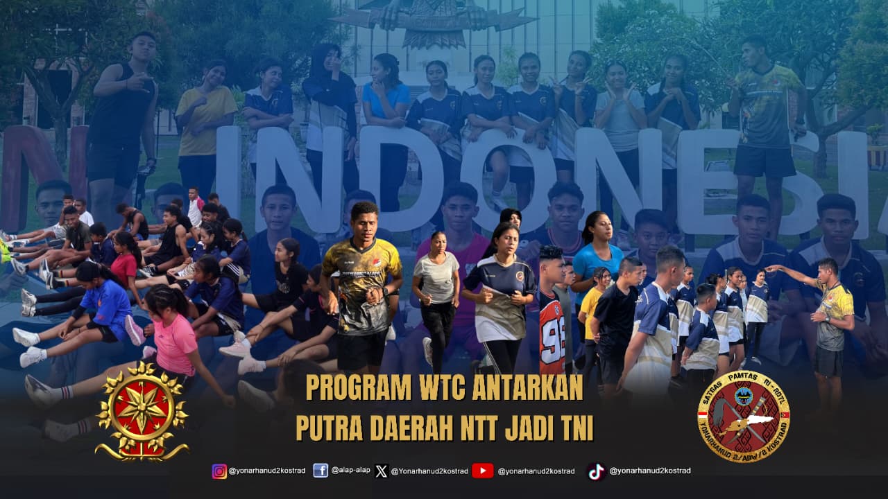 Kehadiran Satgas Pamtas Yonarhanud 2 Kostrad, Berikan Program WTC Guna Raih Cita Cita Putra Daerah NTT Menjadi TNI