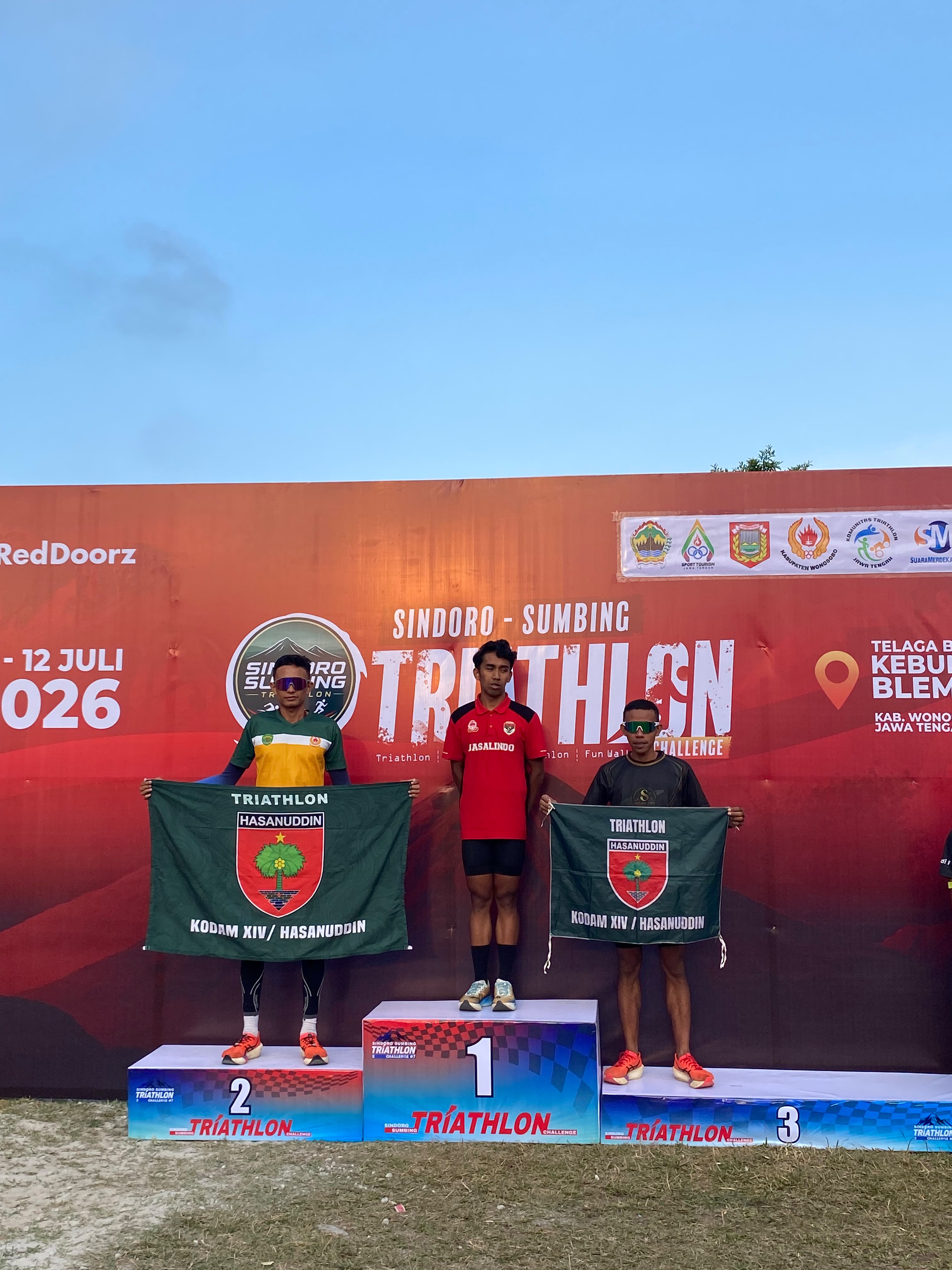 Luar Biasa! Atlet Kodam XIV/Hsn Sabet Dua Podium di Sindoro Sumbing Triathlon Challenge 2026