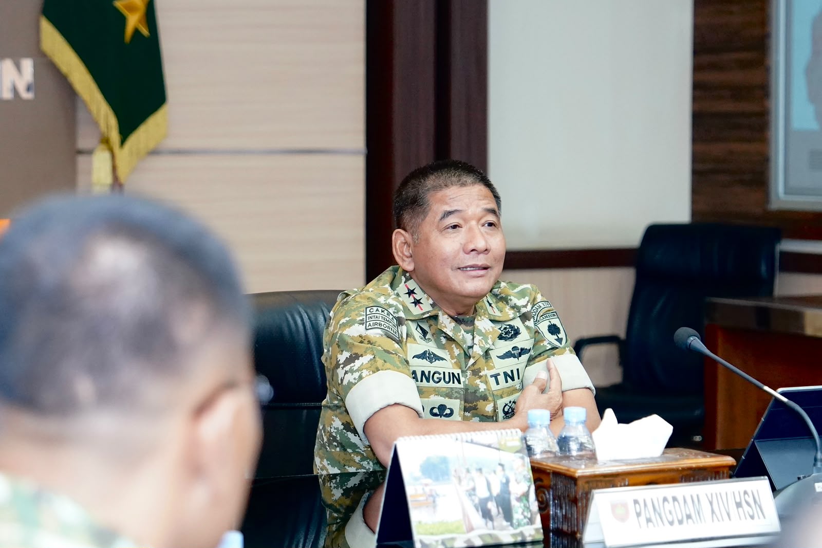Pangdam XIV/Hsn Sampaikan Progres KDKMP dalam Evaluasi Nasional Bersama Wapang TNI