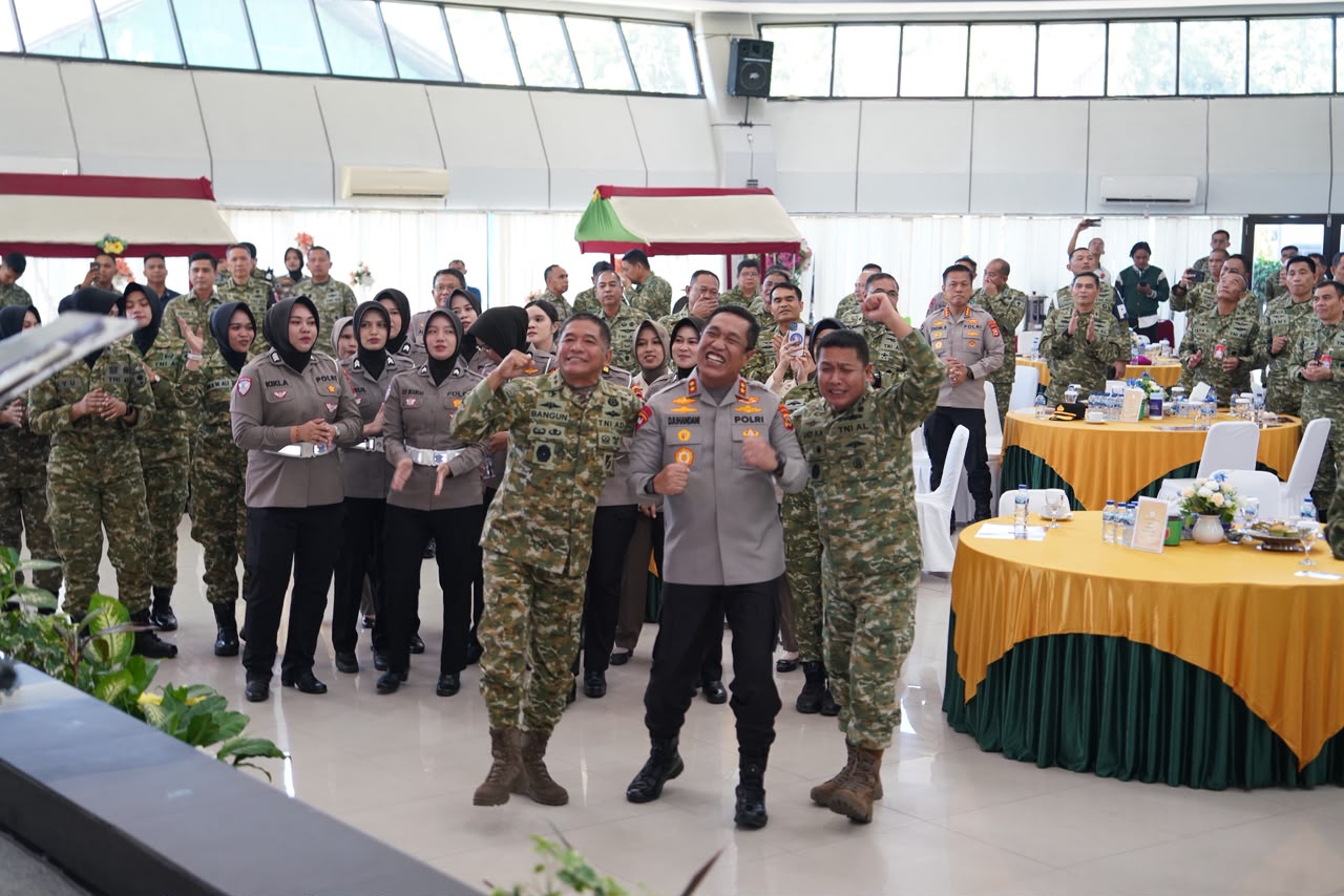 Pangdam XIV/Hsn Perkuat Soliditas TNI-Polri, Kebersamaan Jadi Kunci Menjaga Sulawesi Selatan