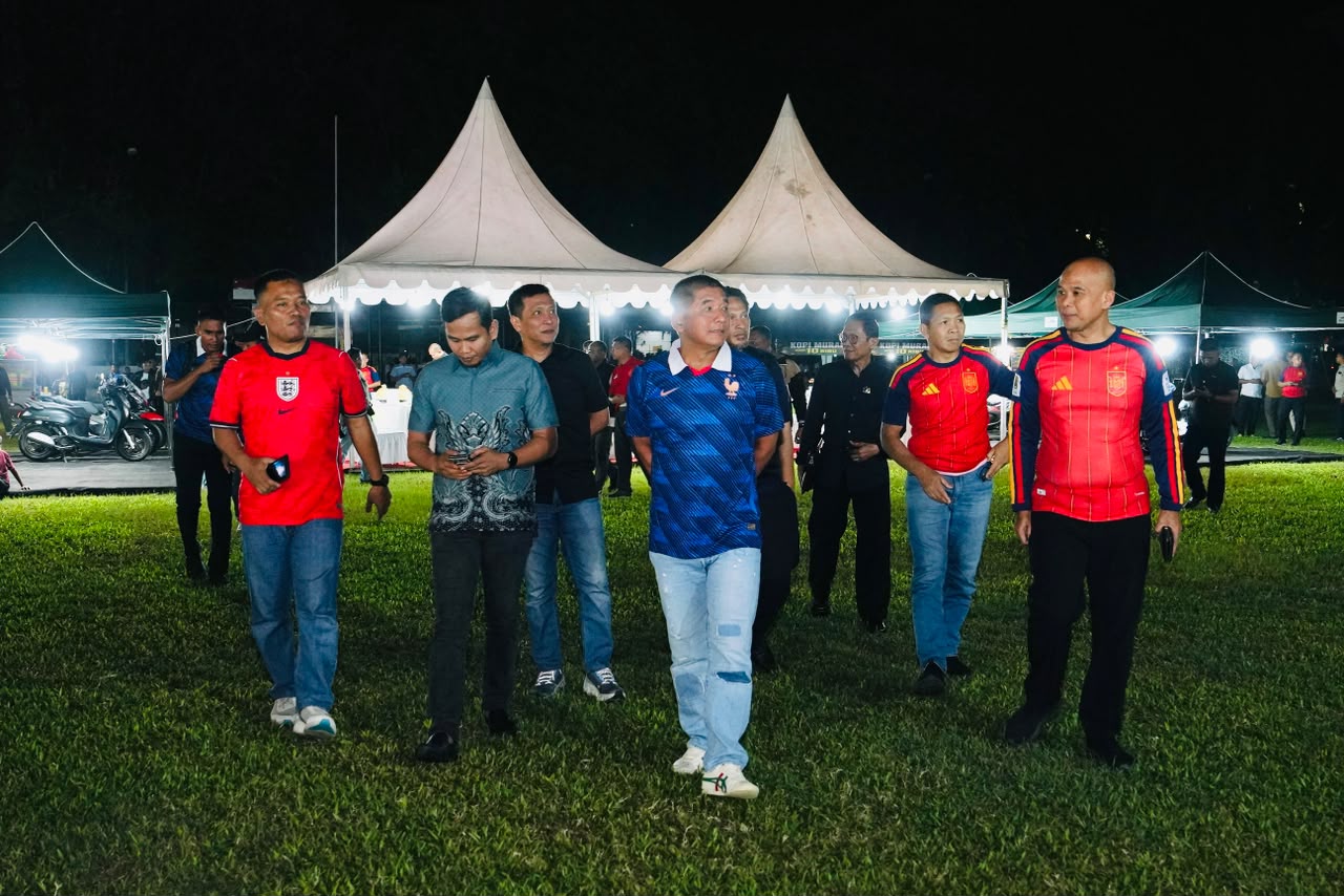 Semarak Piala Dunia di Makassar, Pangdam XIV/Hsn Ajak Masyarakat Nikmati Nobar Gratis dan Festival Rakyat