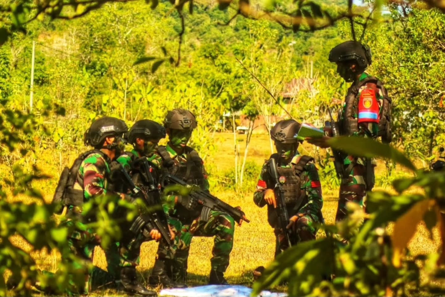 Yonarhanud 16 Kostrad Asah Kesiapan Tempur Melalui UST Tingkat Peleton