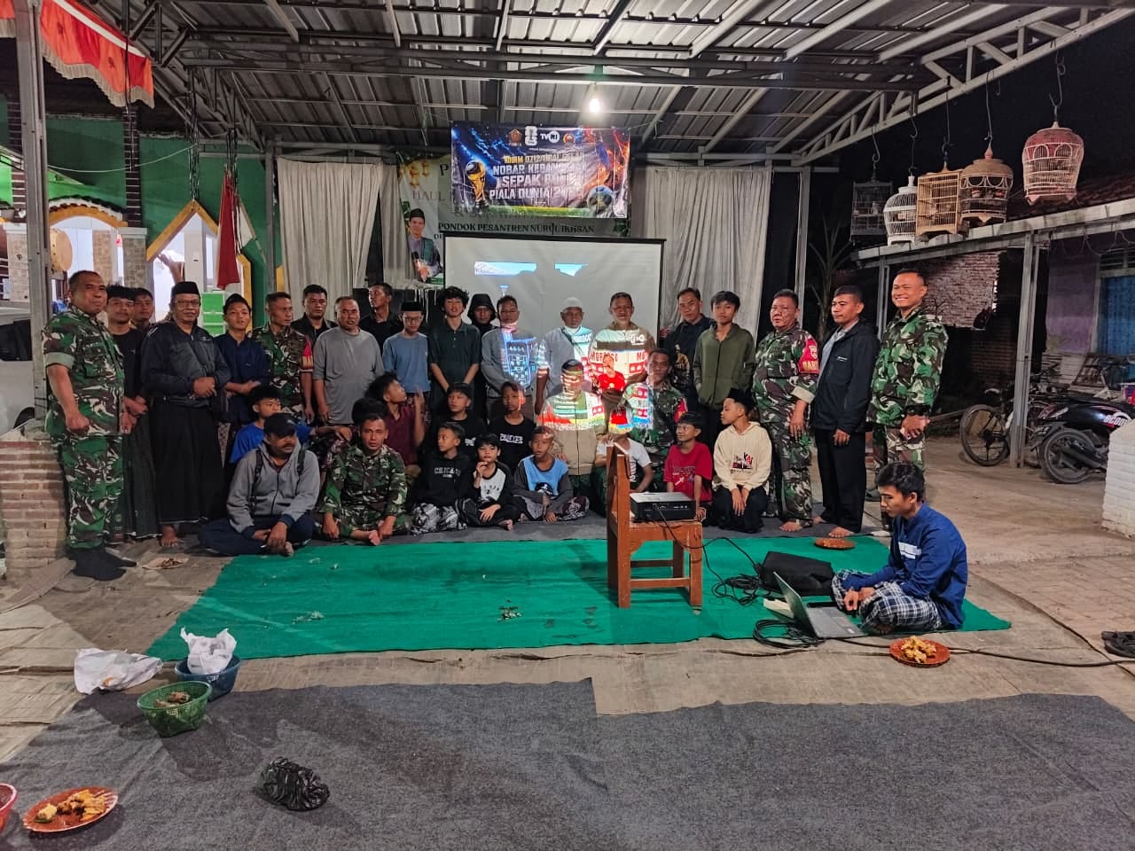 Kodim 0712/Tegal Gelar Nonton Bareng Piala Dunia 2026 Di 14 Titik, Pererat Kebersamaan TNI Dan Masyarakat