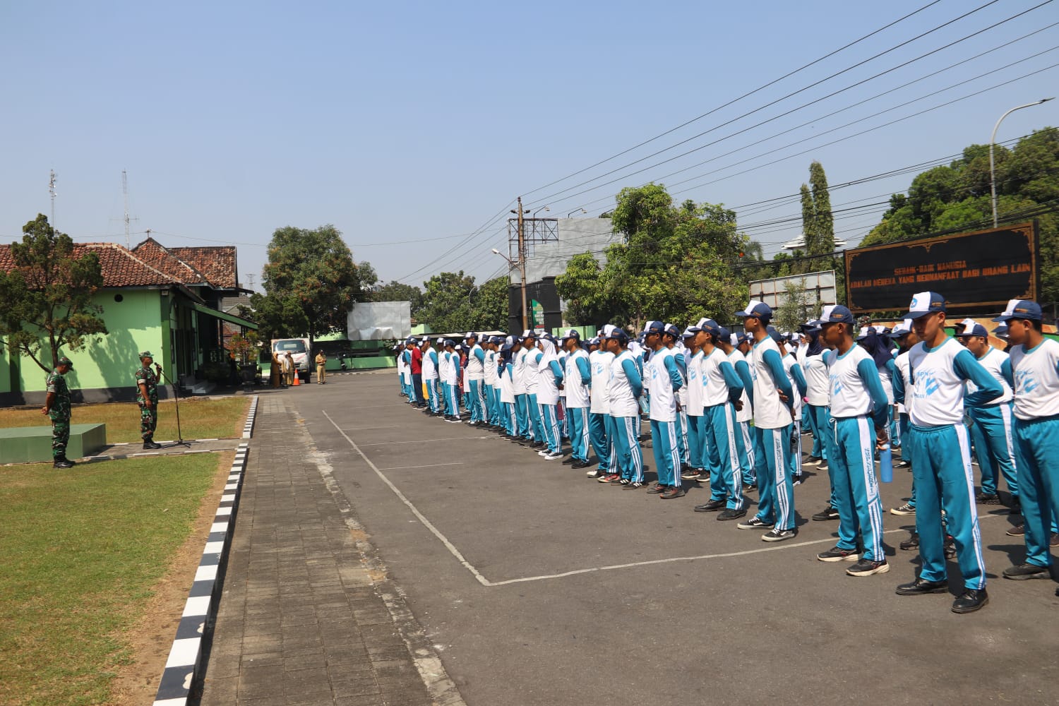 Kodim Sleman Bentuk Karakter Generasi Penerus Bangsa