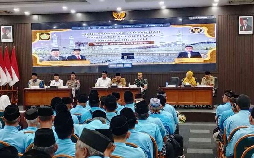 Dandim Kulon Progo Turut Mangayubagyo Jamaah Haji Tahun 2026