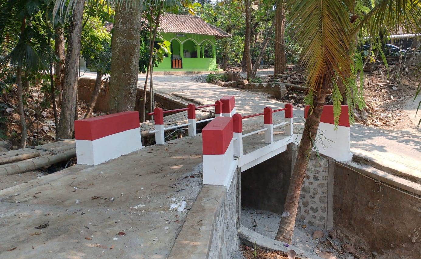 Jembatan Beton Sungai Kluwih Pendoworejo Girimulyo Selesai Dibangun
