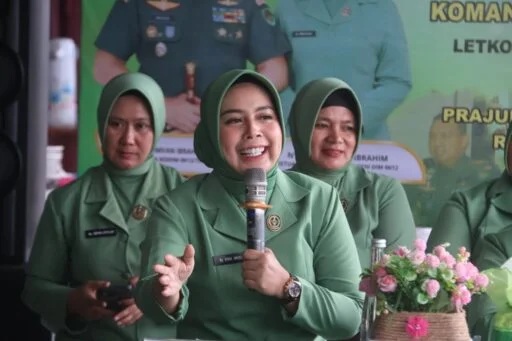 Di Balik Setiap Tugas Prajurit Ada Doa Dan Peran Besar Seorang Istri, Ketua Persit Ajak Anggota Rawat Keluarga Dan Diri Sendiri