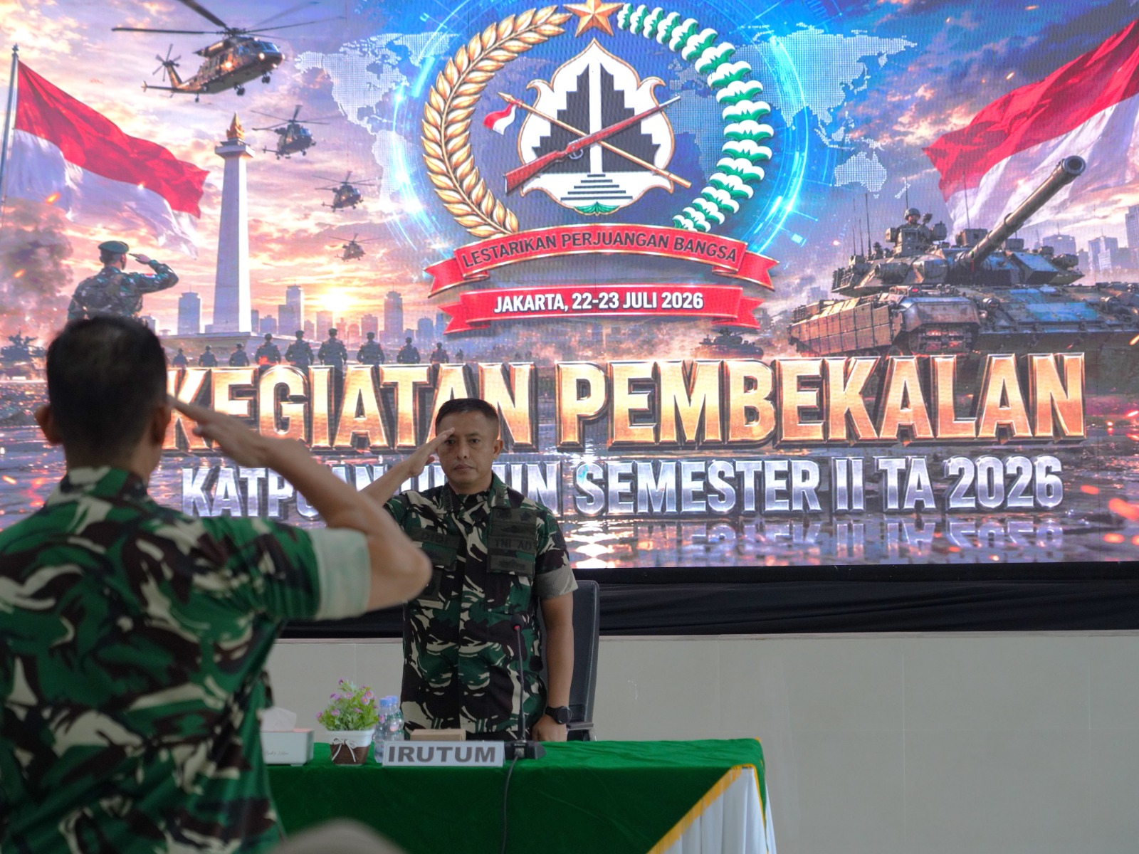 Pusterad Gelar Pembekalan Katpuan Urmin Semester II TA 2026