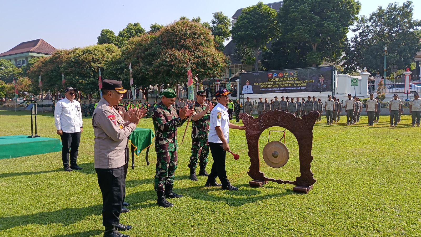 TMMD Sengkuyung Tahap III TA 2026 Kodim 0734/Kota Yogyakarta Resmi Dibuka