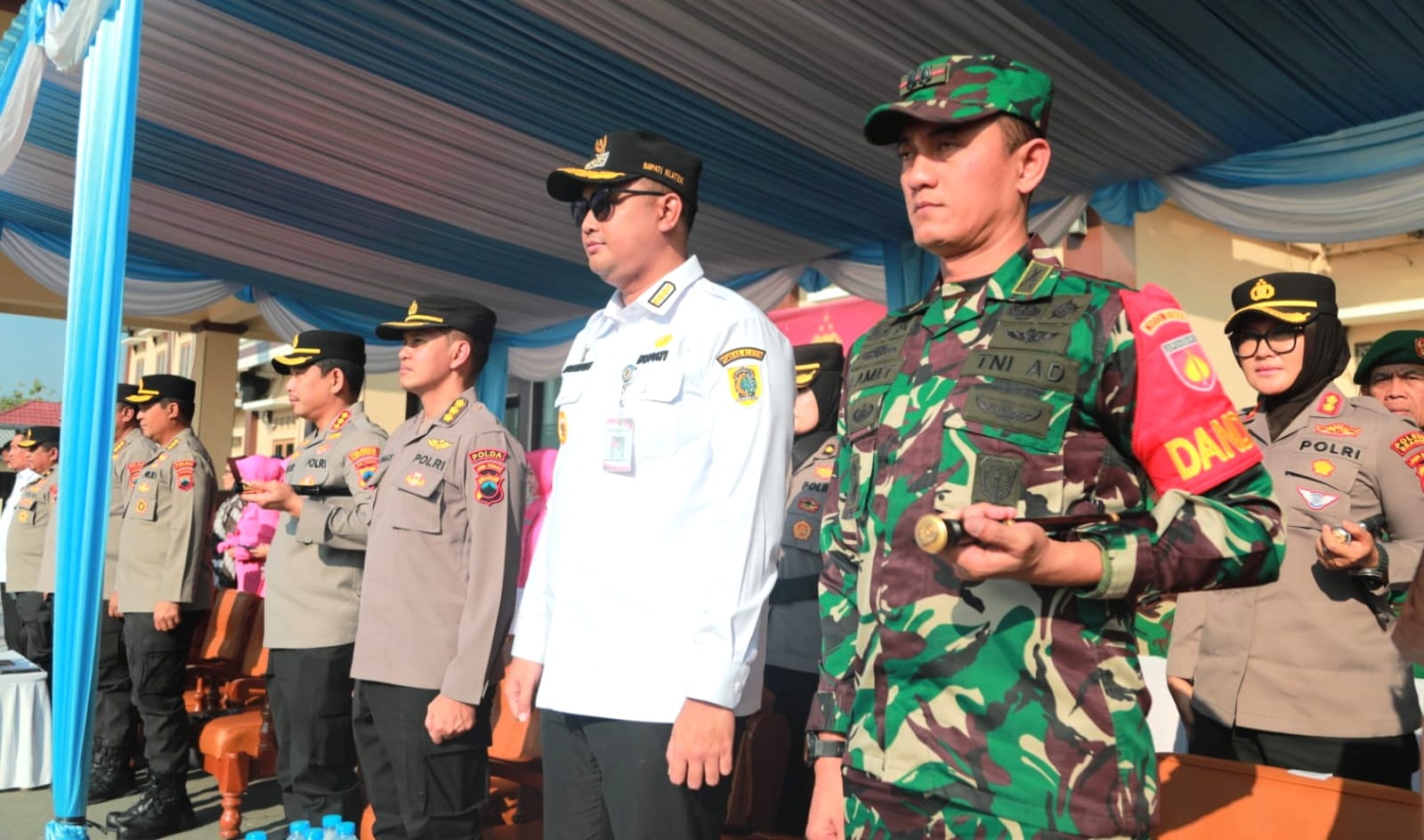 Dandim 0723/Klaten Hadiri Pengukuhan Polresta Klaten, Perkuat Sinergi TNI–Polri Layani Masyarakat