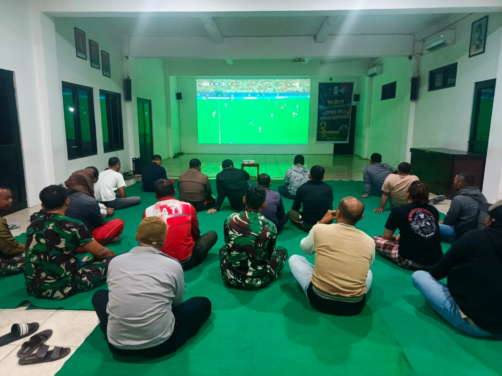 Nobar Kebangsaan Kodim 0718/Pati Perkuat Sinergi TNI dan Masyarakat