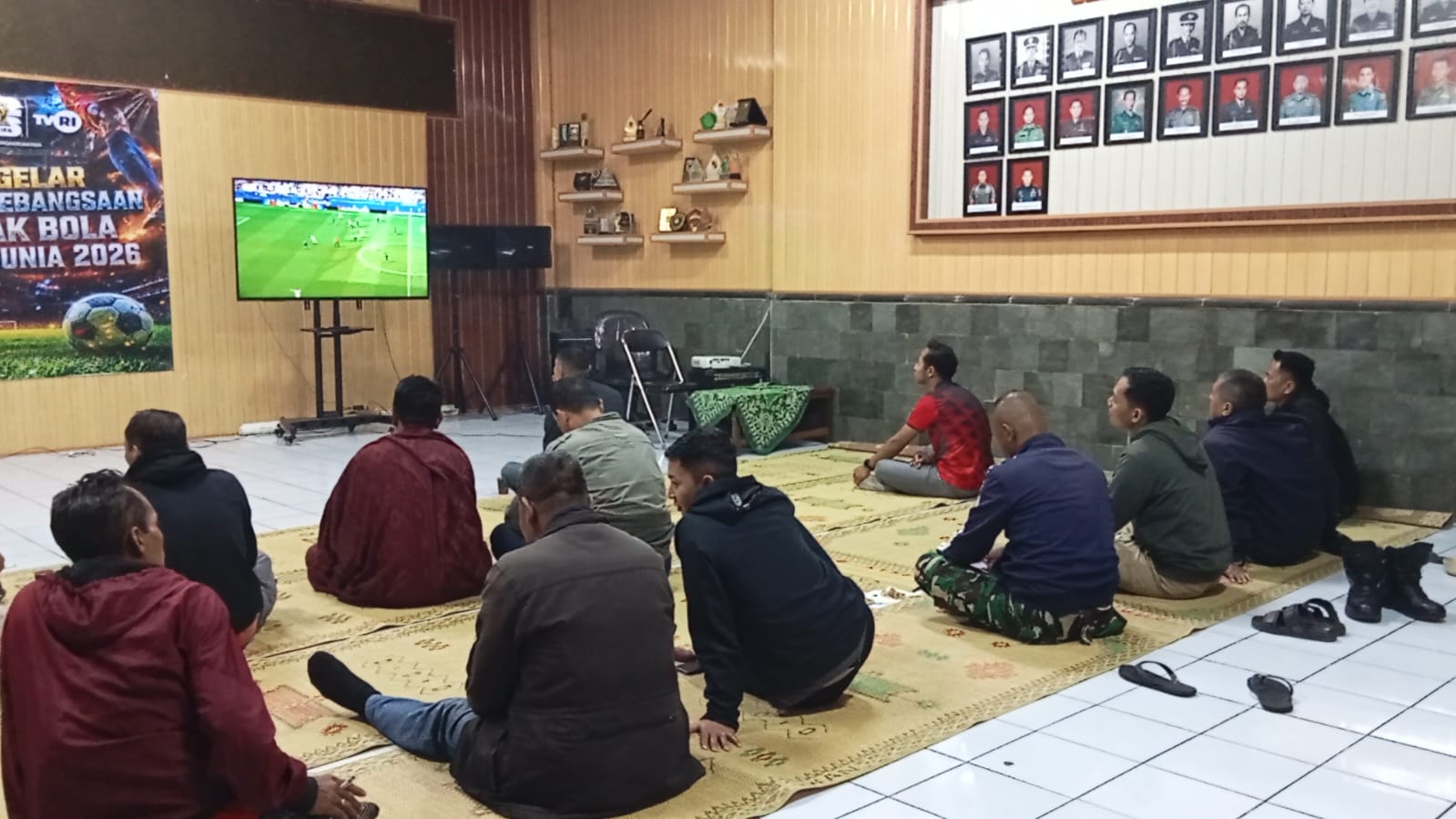 Kodim 0732/Sleman Fasilitasi Pecinta Sepak bola