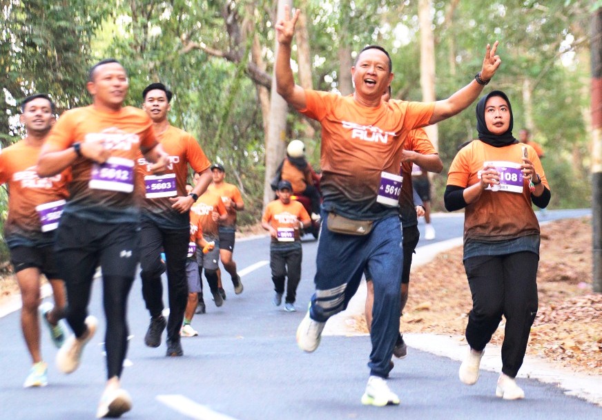 Dandim Kulon Progo Ikuti Event Sermo Run 2026