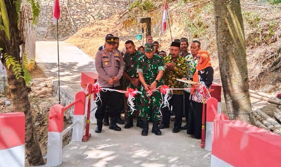 Peresmian Jembatan Beton Kluwih Pendoworejo Girimulyo Kulon Progo