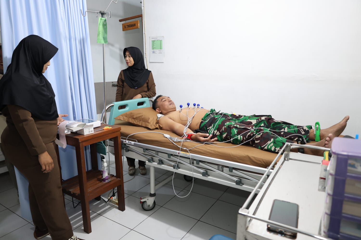 Kodim Sleman Rutin Cek Kesehatan Personel