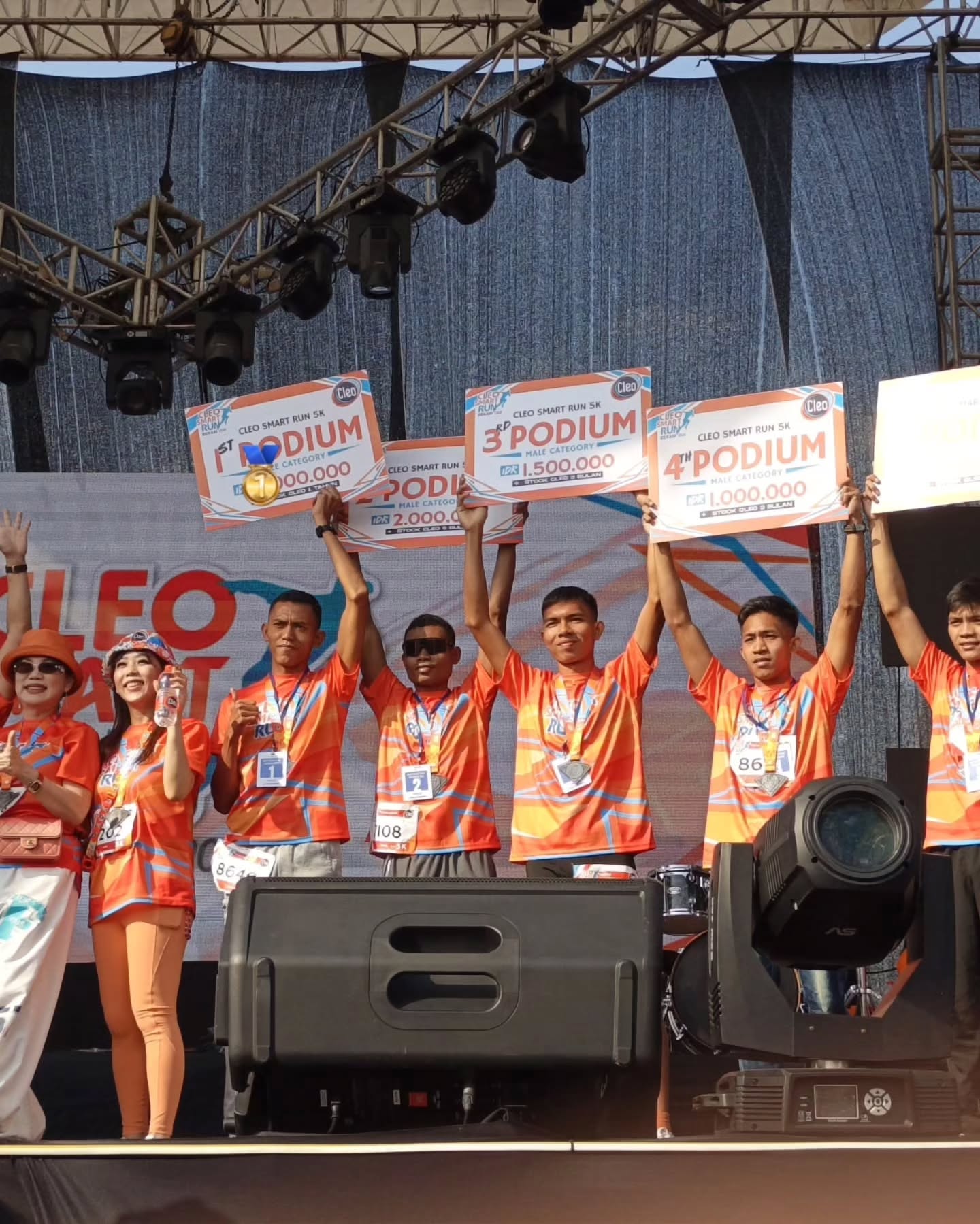 Pratu Irsan Yonif 754 Kostrad Juara 1 Cleo Run 5K 2026, Harumkan Nama Kostrad