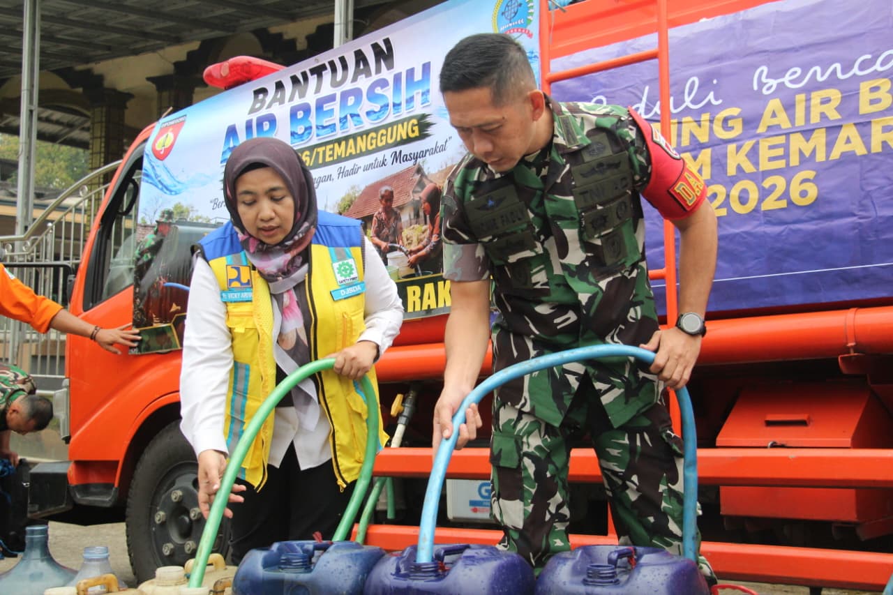 Dahaga di Pucuk Gunung: Ketika Kodim Temanggung dan Lintas Instansi Meretas Krisis Air di Dusun Balong