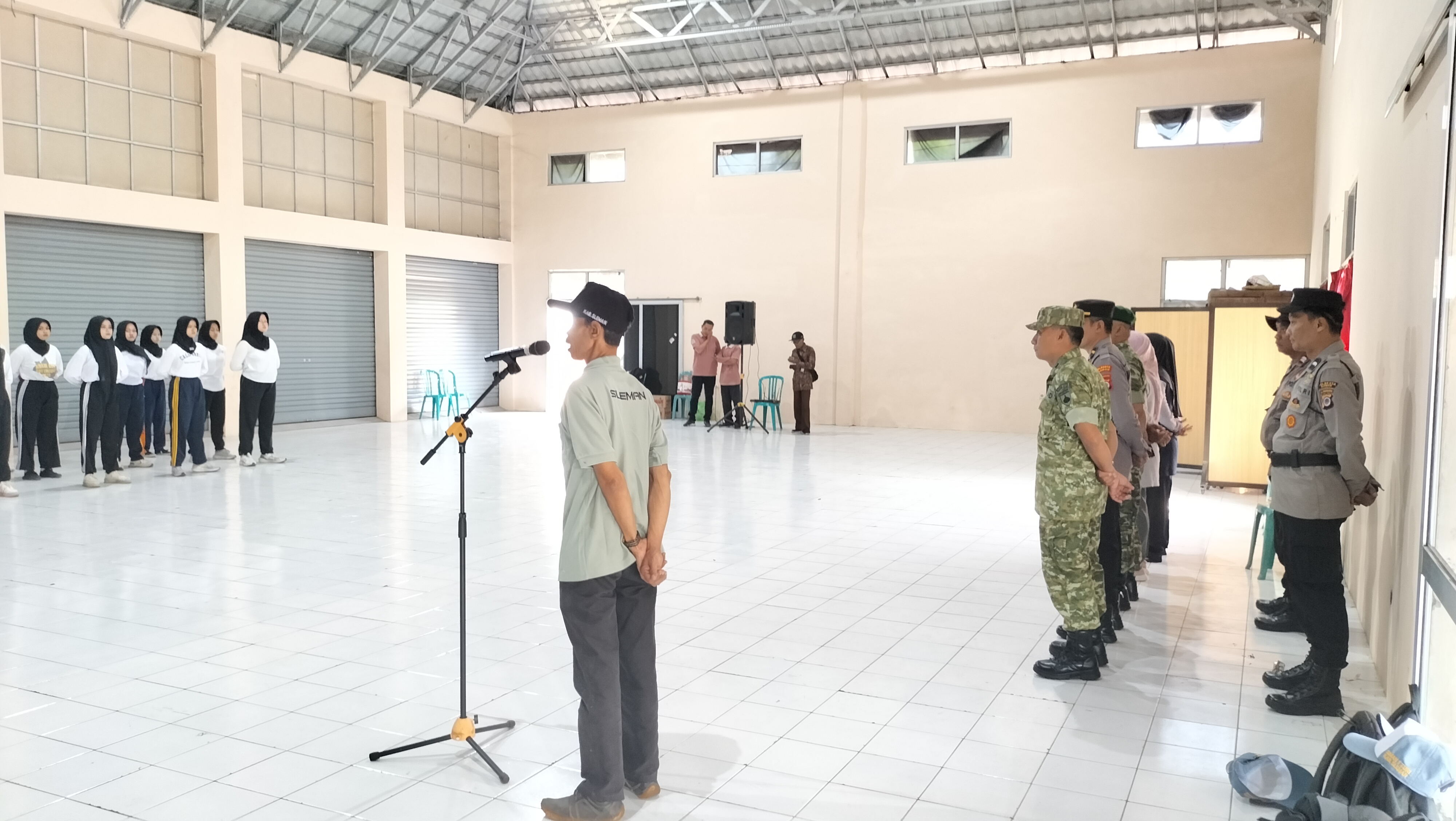 Pelatihan Paskibra Kapanewon Turi resmi di Buka