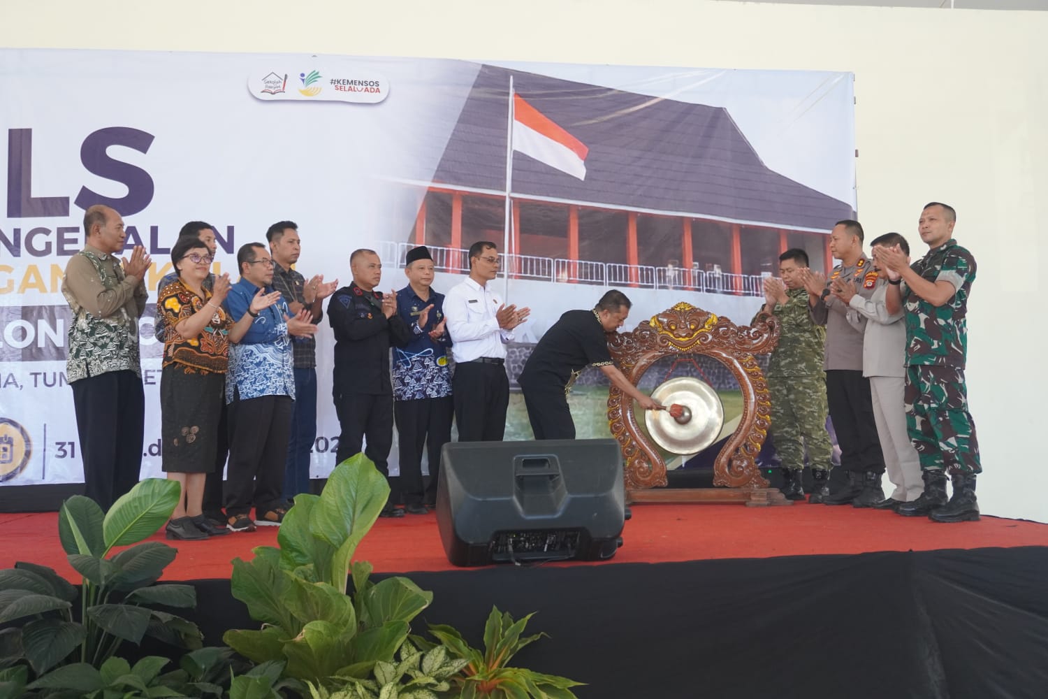 Dandim Kulon Progo Hadiri Pembukaan MPLS Sekolah Rakyat Terintegrasi