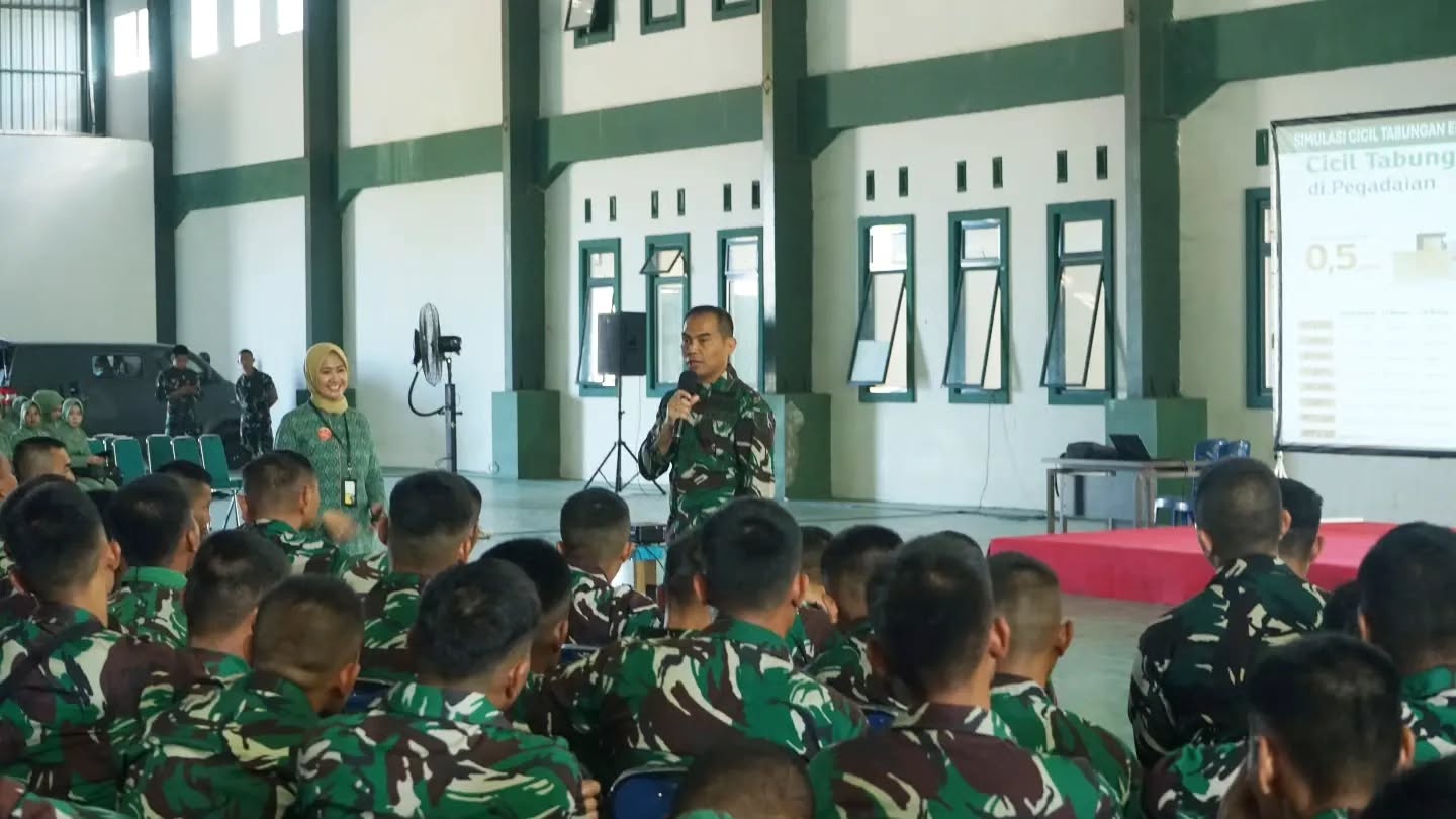 Brigif 3 Tingkatkan Literasi Keuangan Melalui Sosialisasi Investasi Emas