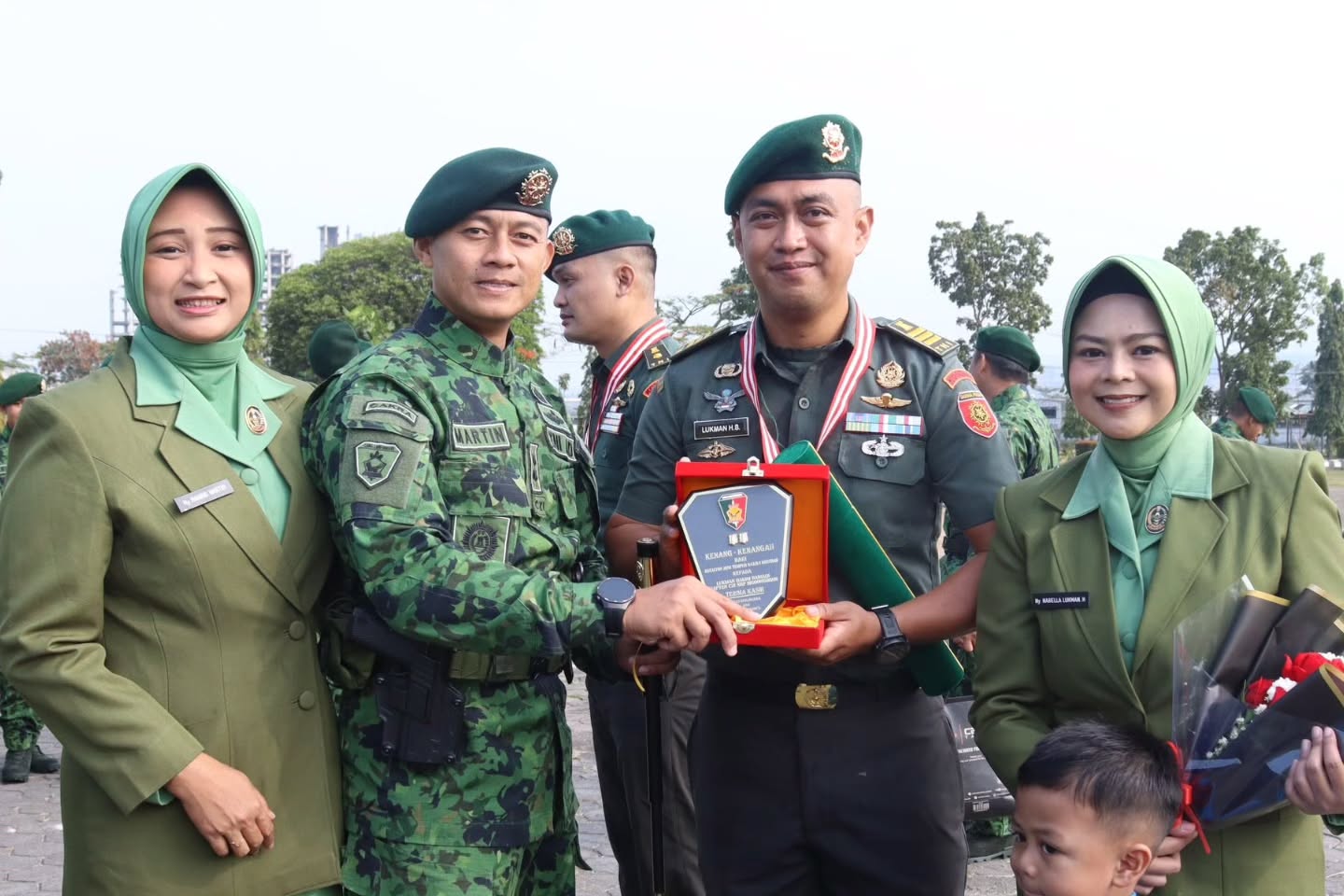 Yonzipur 9 Kostrad Gelar Tradisi Pelepasan Prajurit dan Sertijab Danki Zipur A