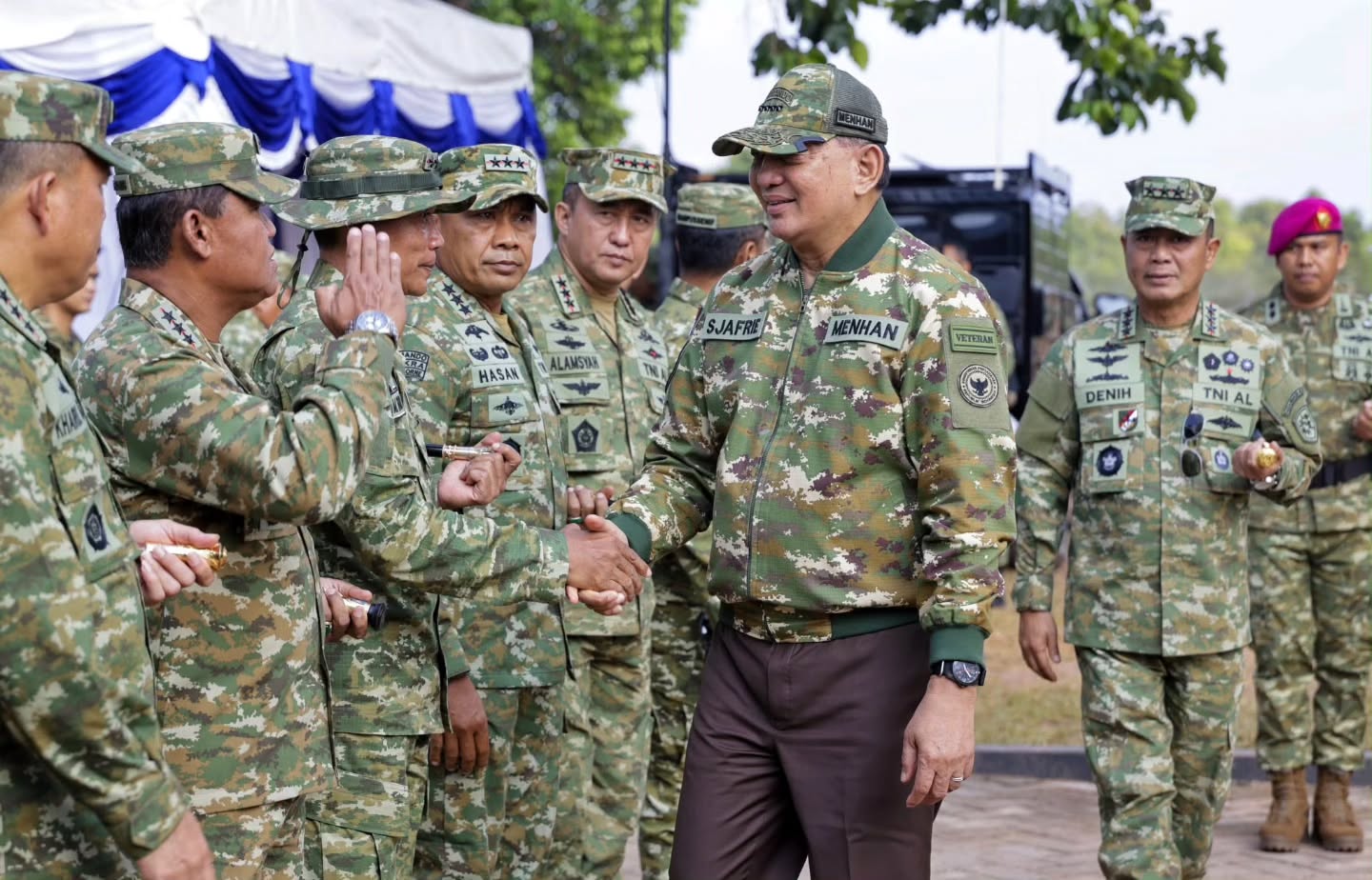 Pangkostrad Hadiri Peninjauan Latihan Operasi Terintegrasi TNI 2026 di Kepulauan Riau