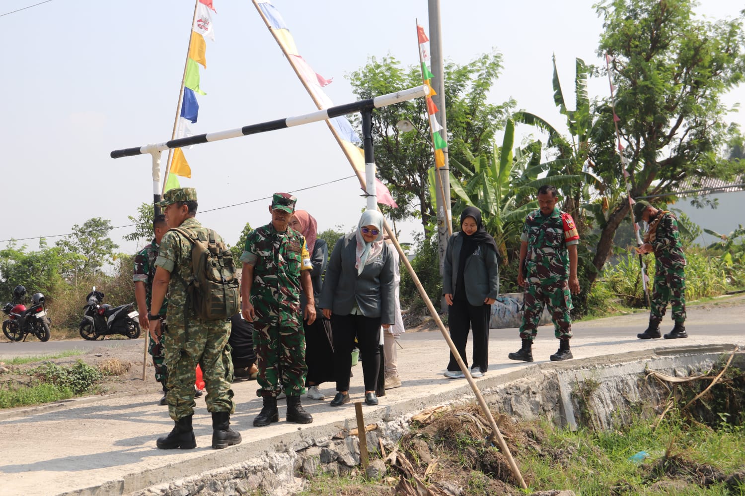 Kodim Sleman Terima Tim Wasev TMMD Korem 072/Pamungkas