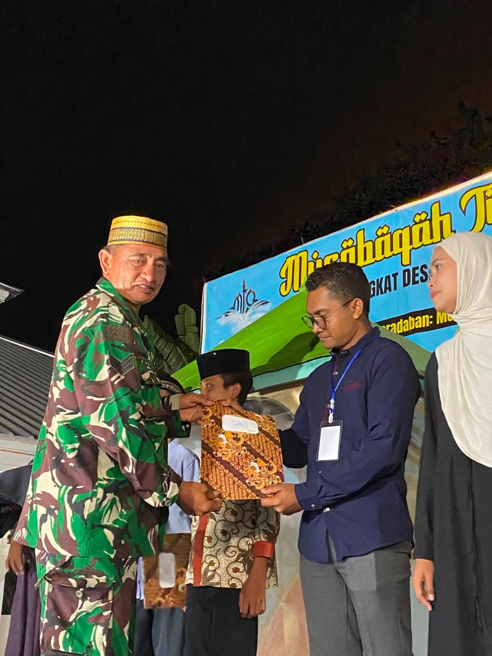 Penutupan MTQ Desa Sangga Angkat Semangat Membentuk Umat Beriman dan Berkarakter