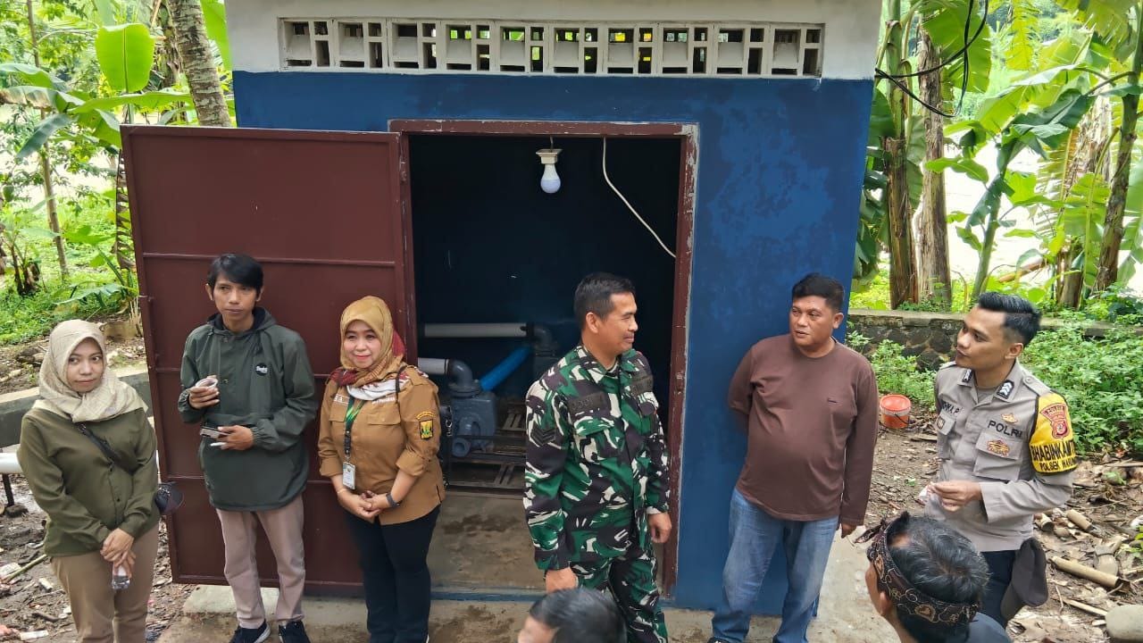Sinergitas TNI-Polri dan BPP Cek Irpom, Perkuat Ketahanan Pangan di Wilayah Warungkiara