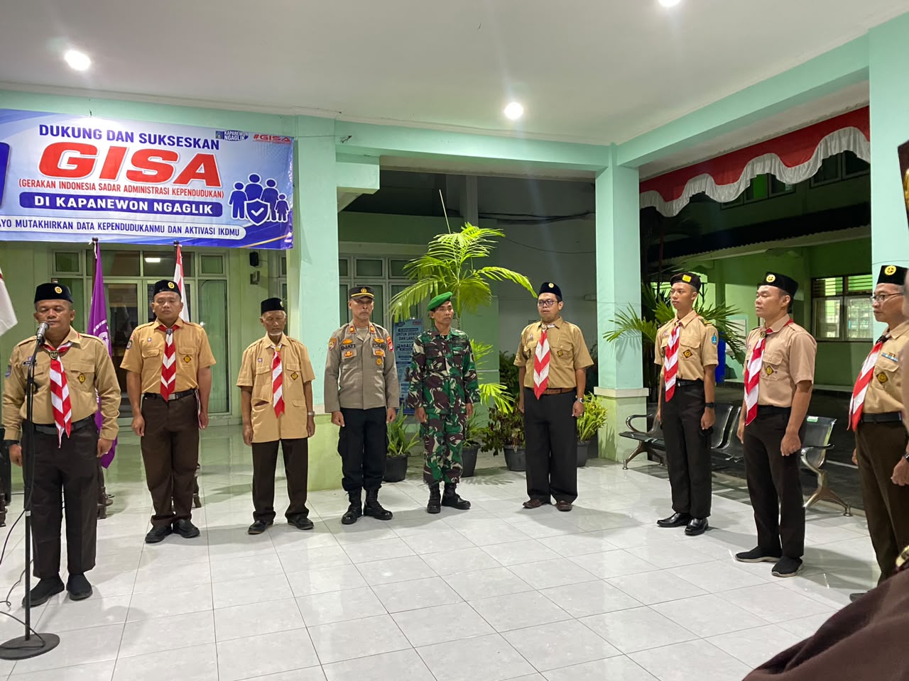 Babinsa Hadiri Kegiatan Pramuka diwilayah