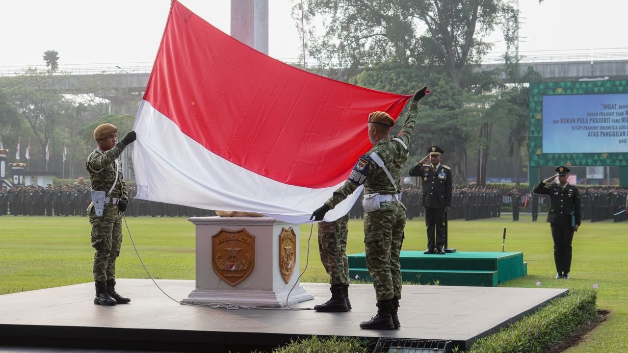 Kodam Jaya Gelar Upacara HUT ke-81 Kemerdekaan Republik Indonesia Tahun 2026