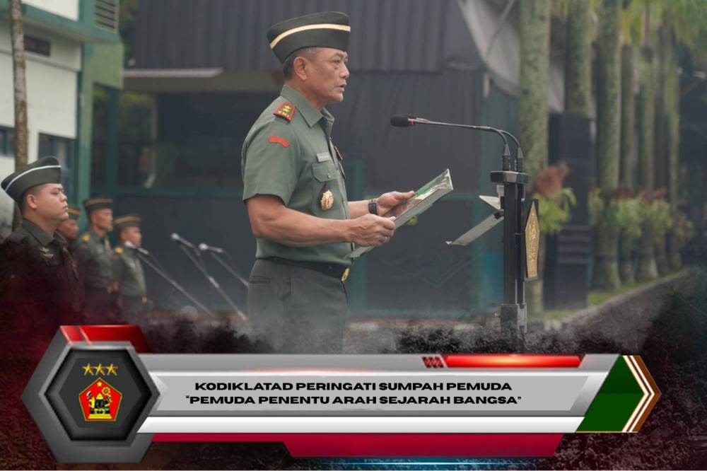 Kodiklatad Peringati Sumpah Pemuda, “Pemuda Penentu Arah Sejarah Bangsa”.