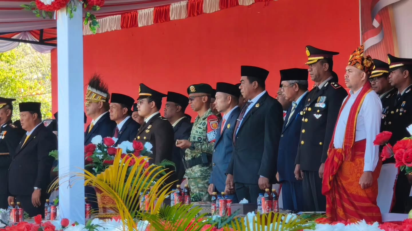 Semarak HUT ke-81 RI di Perbatasan, Yonarmed 12 Kostrad Tampil Profesional