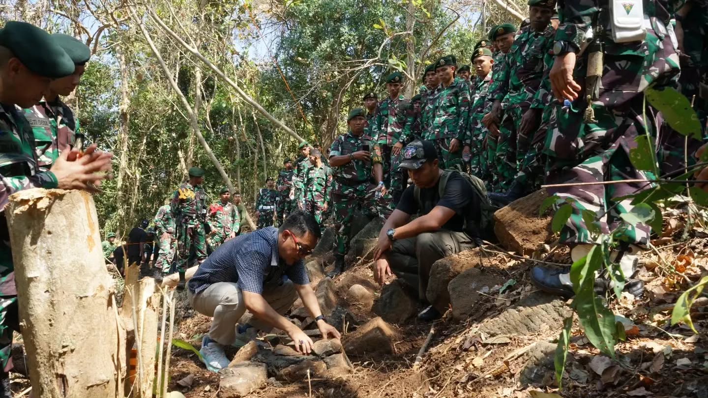 Tugu Waspada Mulai Dibangun, Teguhkan Identitas dan Semangat Prajurit Yonif 432 Kostrad