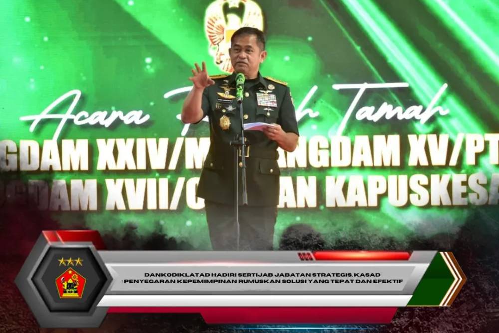 Dankodiklatad Hadiri Sertijab Jabatan Strategis, Kasad: Penyegaran Kepemimpinan Rumuskan Solusi Yang Tepat dan Efektif