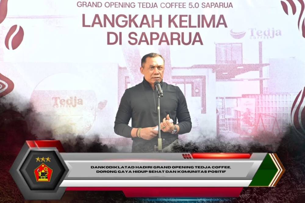 Dankodiklatad Hadiri Grand Opening Tedja Coffee, Dorong Gaya Hidup Sehat dan Komunitas Positif