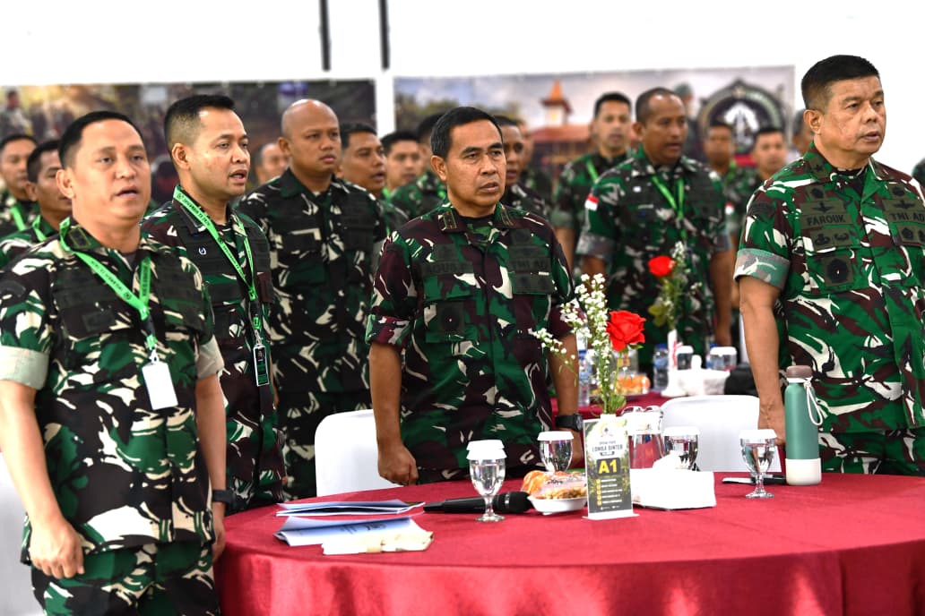 Pusterad Gelar Sosialisasi Lomba Binter, Wujudkan Kesamaan Persepsi dan Tingkatkan Kualitas Pembinaan Teritorial
