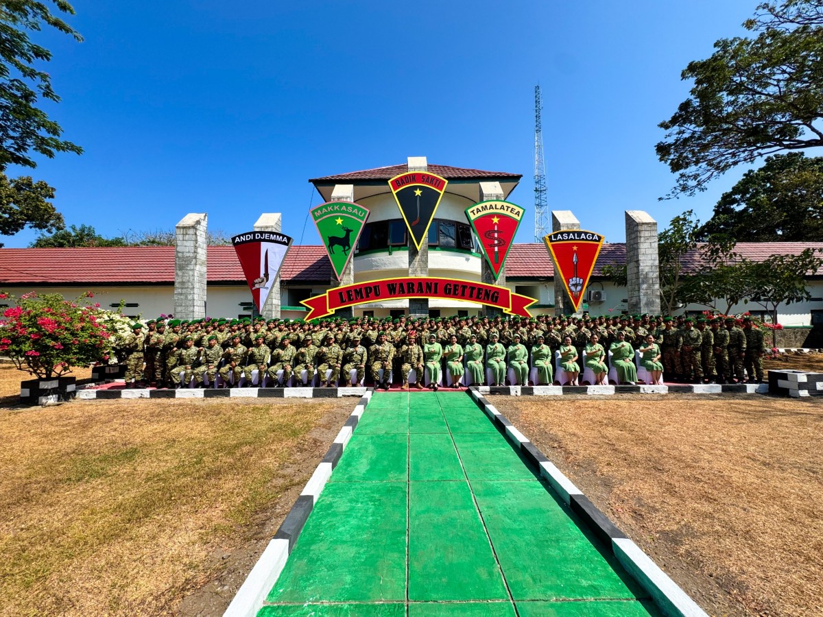 Pangdam XIV/Hasanuddin Kunker di Mako Brigif 11/BS, Tekankan Profesionalisme Prajurit