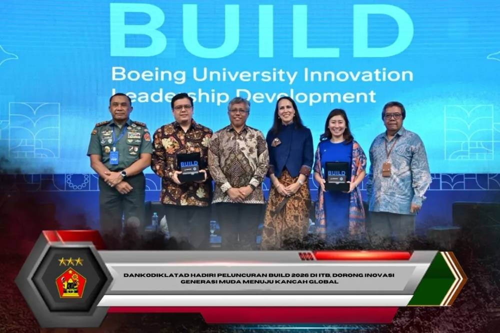 Dankodiklatad Hadiri Peluncuran BUILD 2026 di ITB, Dorong Inovasi Generasi Muda Menuju Kancah Global