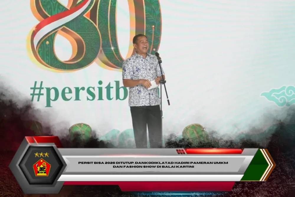 Persit Bisa 2026 Ditutup, Dankodiklatad Hadiri Pameran UMKM dan Fashion Show di Balai Kartini