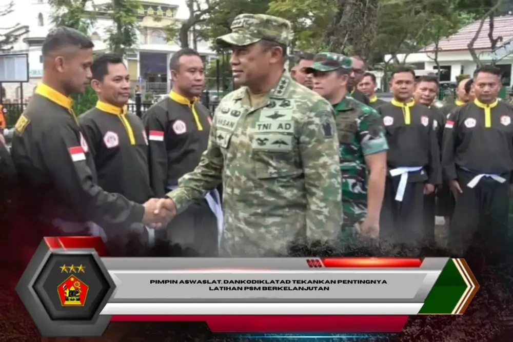 Pimpin Aswaslat, Dankodiklatad Tekankan Pentingnya Latihan PSM Berkelanjutan