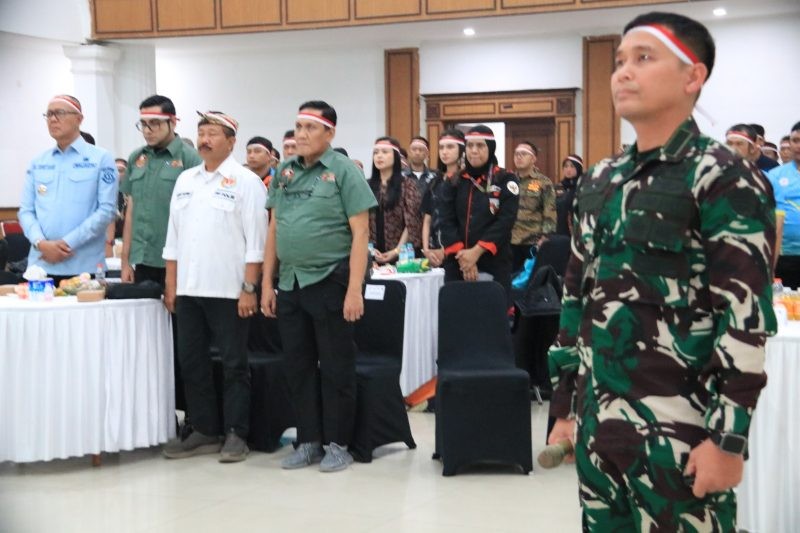 Dari Gedung Juang 45, Dandim Sukabumi Serukan Sinergi dan Persatuan untuk Jaga Kondusivitas Kota