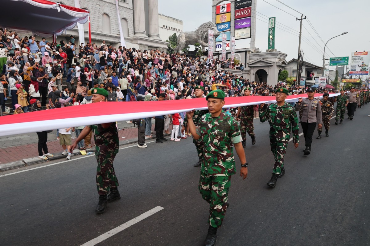 Kodim Sleman Meriahkan Gelaran Independence Day Military Expo 2026