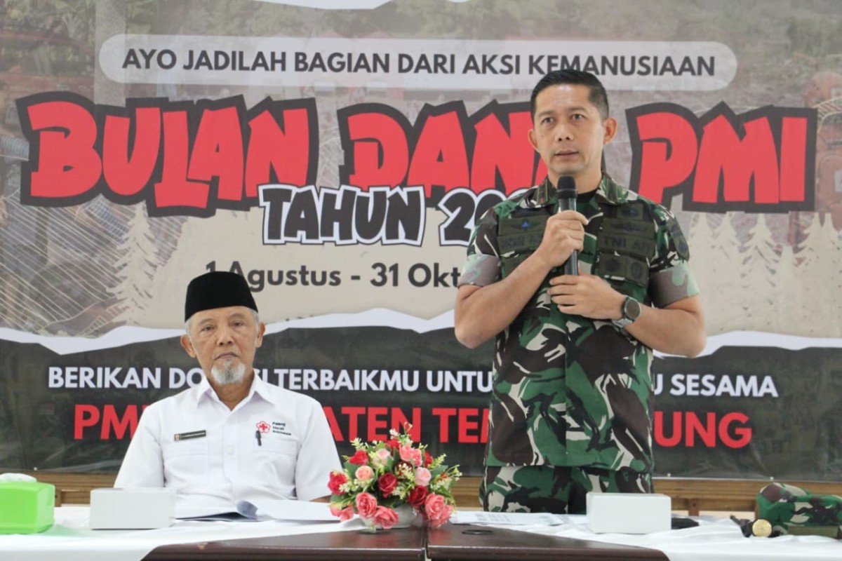 Pimpin Bulan Dana PMI 2026, Dandim Temanggung Instruksikan Babinsa Hingga Jajaran Gelorakan Aksi Kemanusiaan Humanis