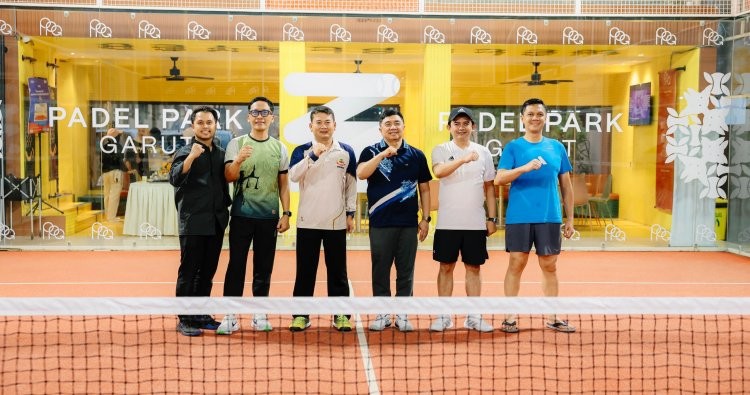 Dandim 0611/Garut Ikut Olahraga Padel Bersama Forkopimda, Pererat Sinergi Antar Lembaga