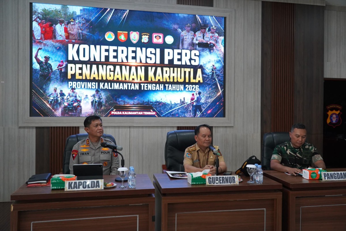 Pangdam XXII/Tambun Bungai diwakili Aslog Kasdam XXII/TB Tekankan Kesiapsiagaan Penanganan Karhutla di Kalteng.
