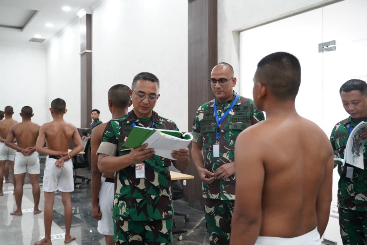 Pangdam IM Pimpin Sidang Pemilihan Calon Bintara PK TNI AD Gelombang III TA 2026