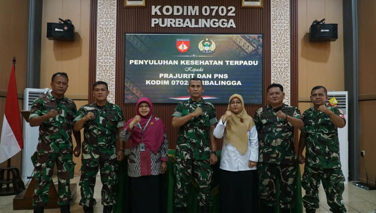 Cegah HIV/AIDS dan Penyakit Menular Seksual, Kodim 0702/Purbalingga Perkuat Edukasi Kesehatan Prajurit