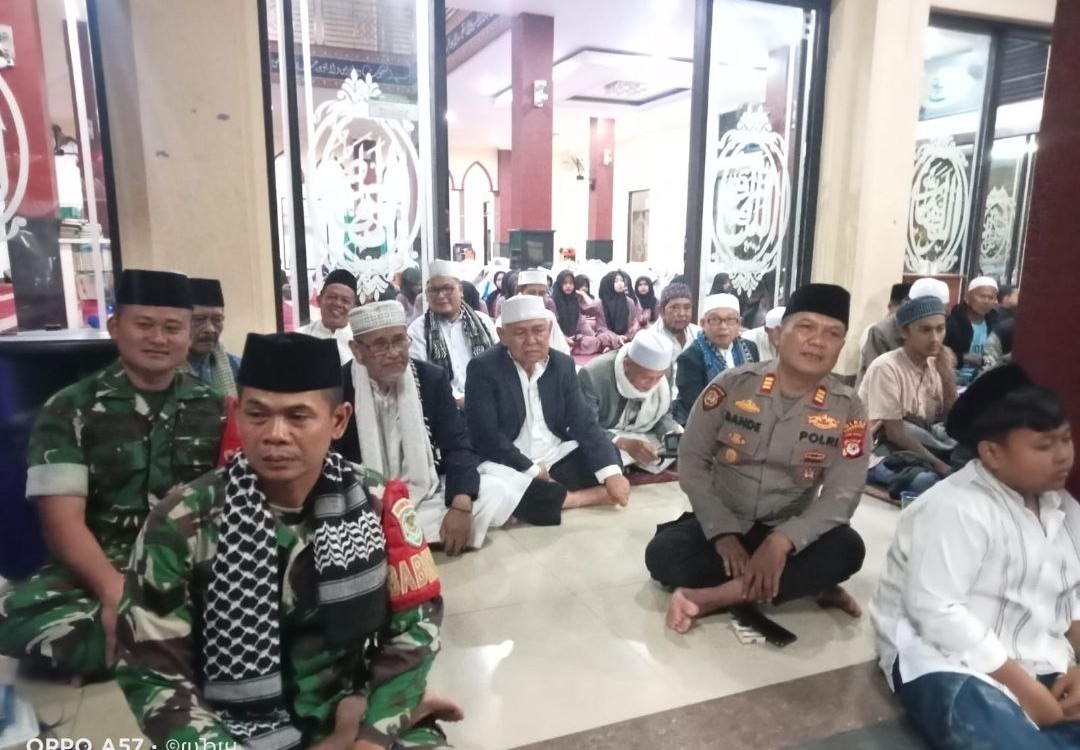 Babinsa Desa Cibitung Hadiri Peringatan Maulid Nabi Muhammad SAW