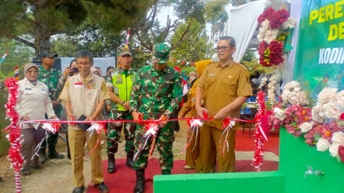 Warga Nyalindung Kini Nikmati Akses Air Bersih, Dandim 0607 Resmikan Sumur Bor